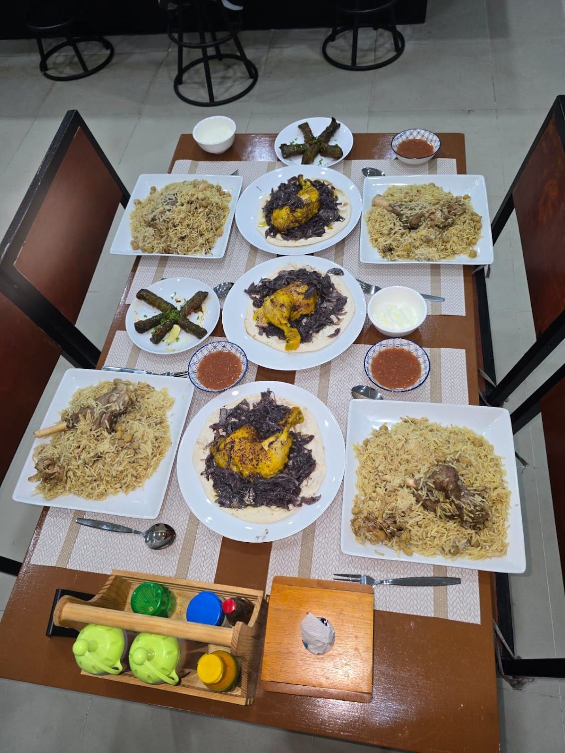 The best Arabic dinner spread at Jerusalem Restaurant Patong